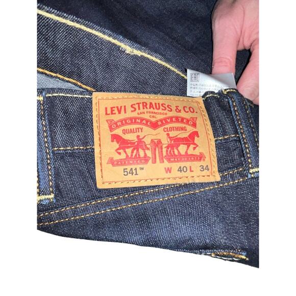 Levi's Men's 541 Athletic‎ Fit Jean, The Rich, 40W x 34L NWT - Picture 4 of 14